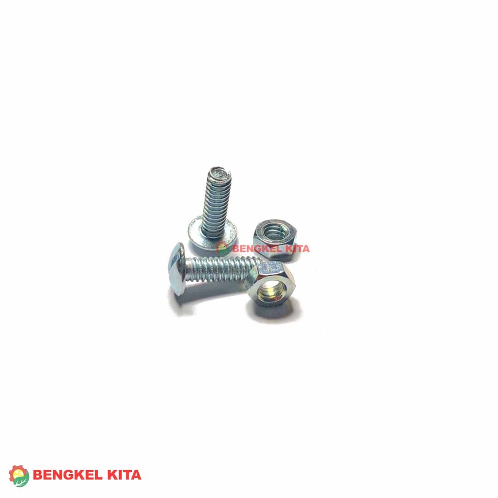 BAUT SLEBOR PENDEK (3/16X1/2)