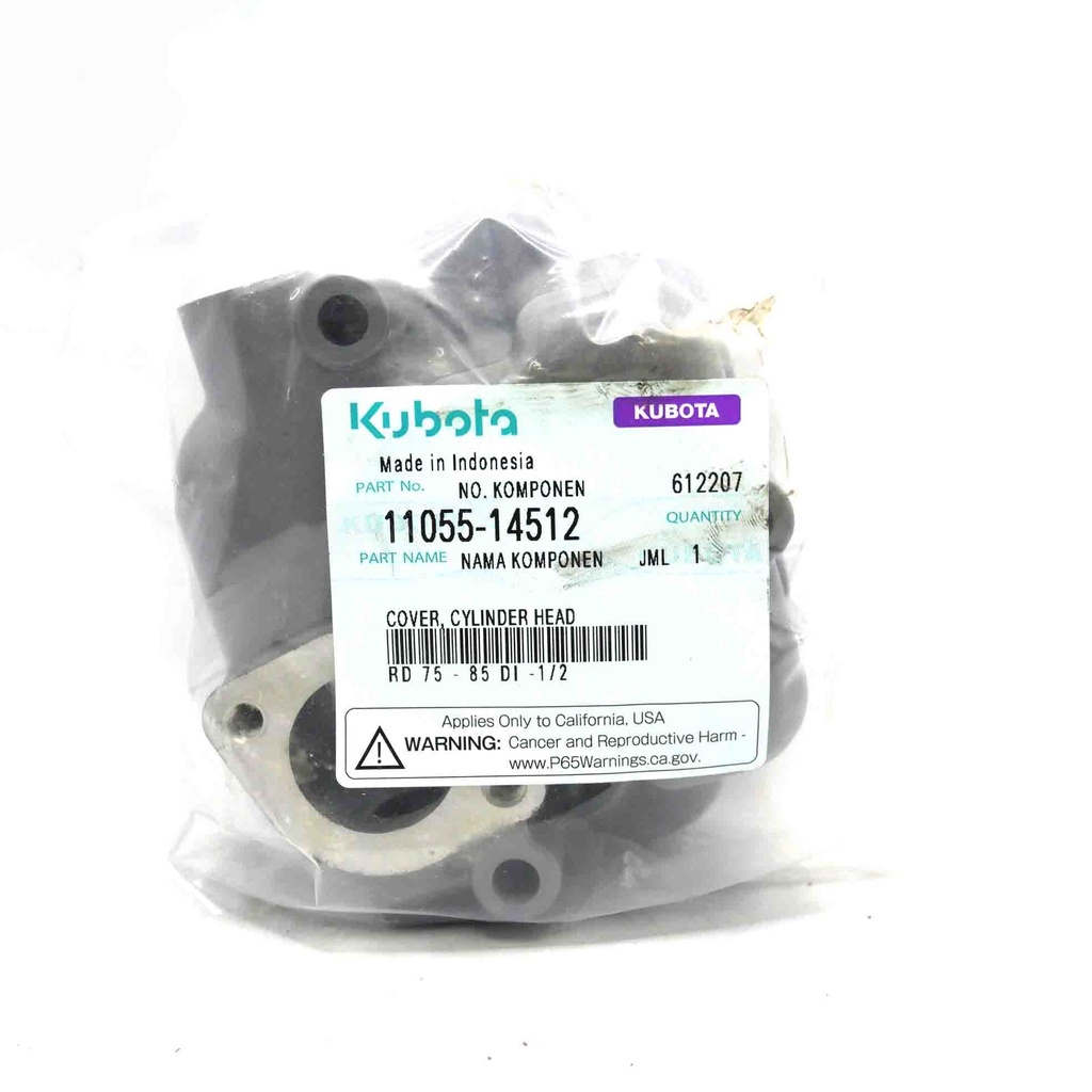 COVER, CYLINDER HEAD RD 75-85 DI -1/2