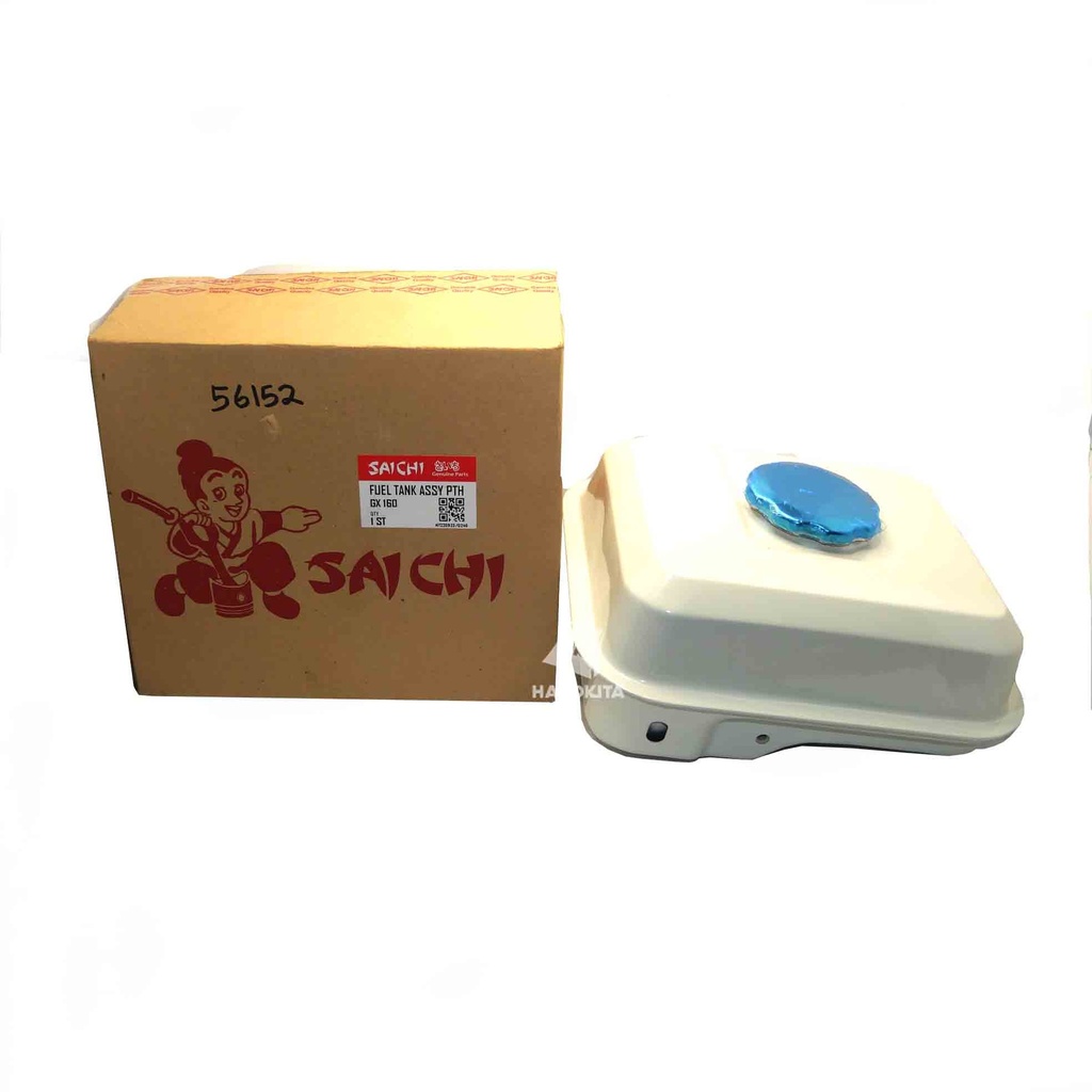 SAICHI TANGKI BENSIN GX160 GX200 PUTIH FUEL TANK