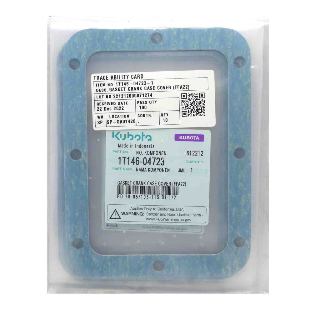 GASKET CRANK CASE COVER,NA RD 75-85 / 105-115 DI -1/2