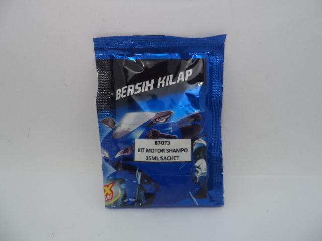 KIT MOTOR BIRU SHAMPO 15ML SACHET
