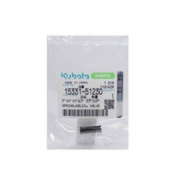 [15331-51230-1] SPRING DELIVERY VALVE RD 75-85 / 105-115 DI -1/2