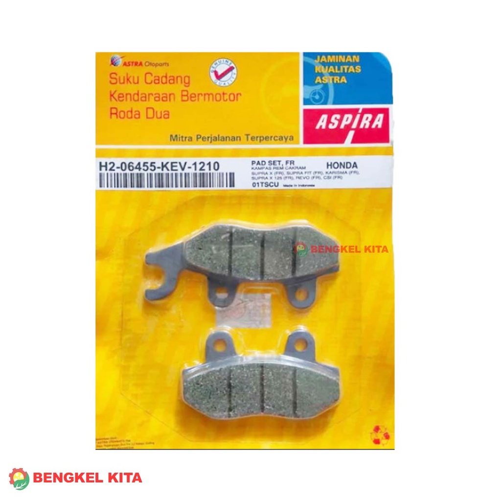 ASPIRA DISPAD DEPAN SUPRA/TIGER/X-125/KARISMA/H2-06455-KEV-1210