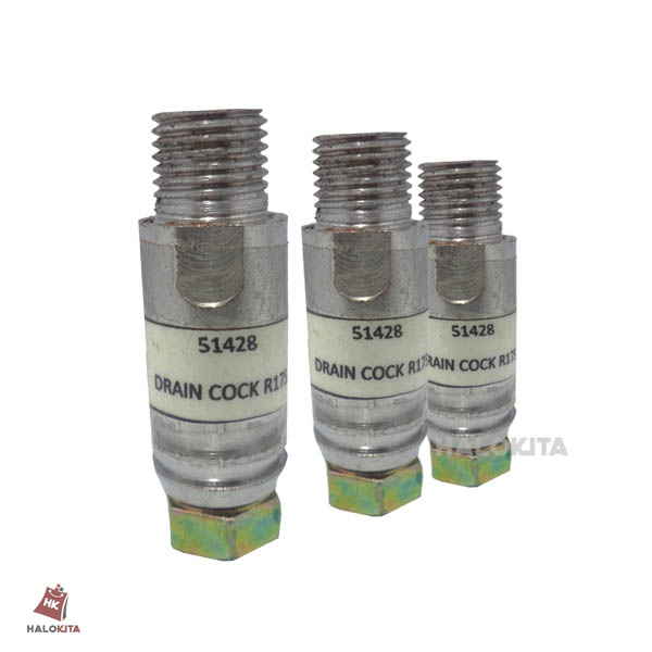 DRAIN COCK R175 RATA BUANGAN AIR BAUT TAP AIR