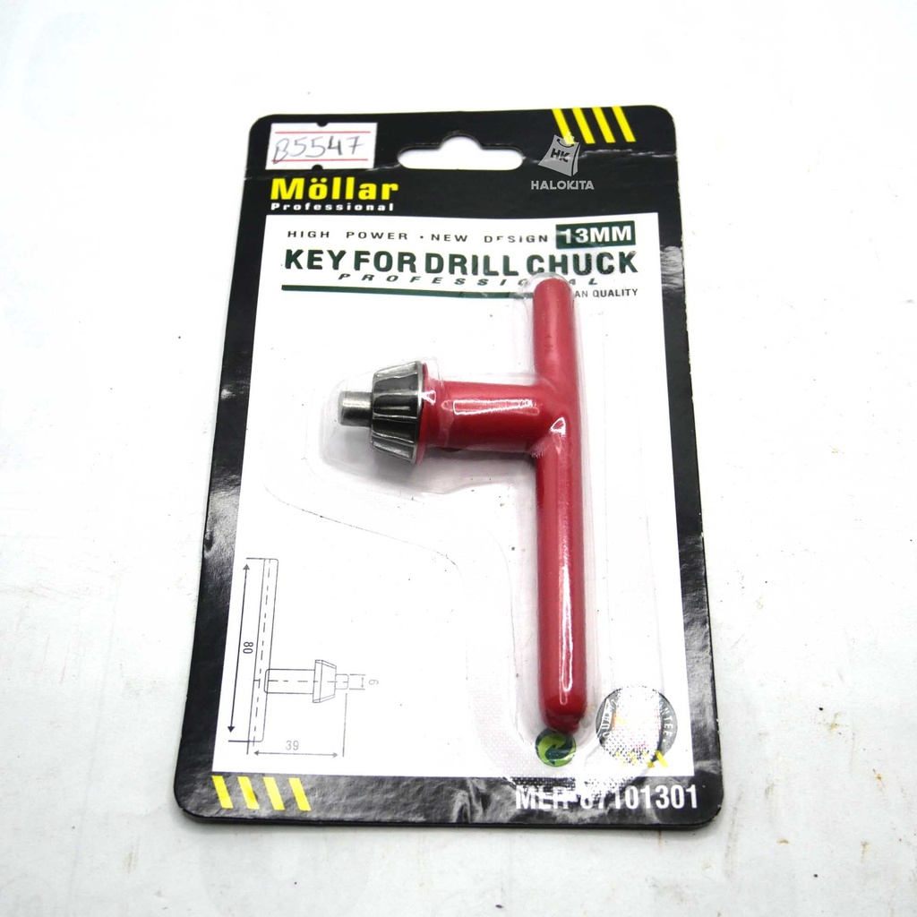 MOLLAR KUNCI KEPALA BOR 13 MM