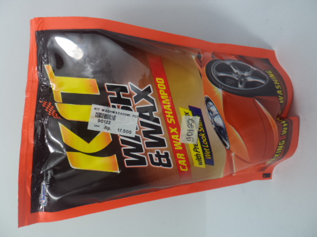 KIT WASH &amp; WAX 400ML POUCH