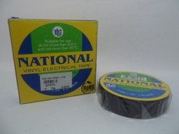 [87576] NATIONAL ISOLASI KABEL HITAM / VINYL ELECTRICAL TAPE