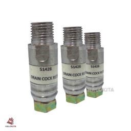 [51428] DRAIN COCK R175 RATA BUANGAN AIR BAUT TAP AIR
