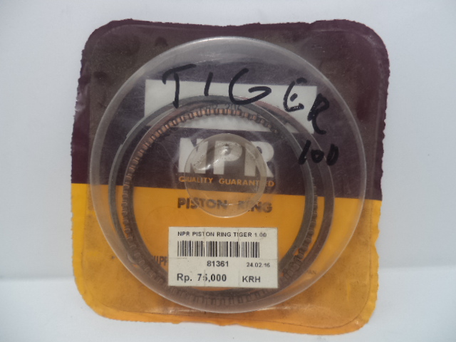 NPR PISTON RING TIGER OVER 1.00 / 011-KBB-306
