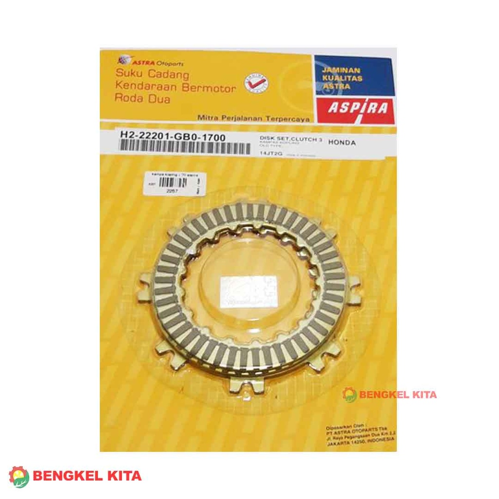 ASPIRA KAMPAS KOPLING C70/700