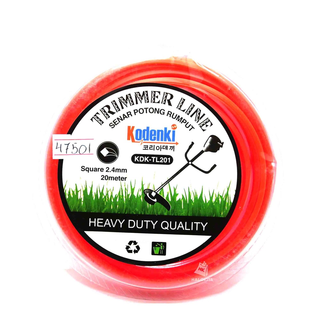 KODENKI SENAR POTONG RUMPUT 2,4 MM ( 20 mtr)