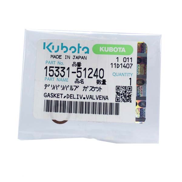 GASKET DELIVERY VALVE RD 75-85 / 105-115 DI -1/2