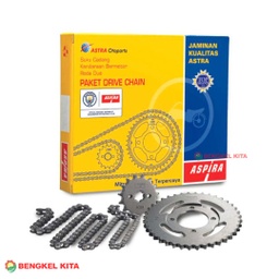 [80890] ASPIRA GEAR SET MEGAPRO N