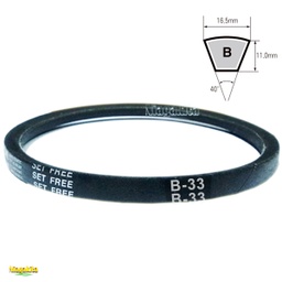 [32033] Mitsuboshi V Belt B33